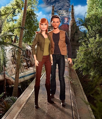 Vista 5 de Barbie Jurassic World - Muñeca Claire
