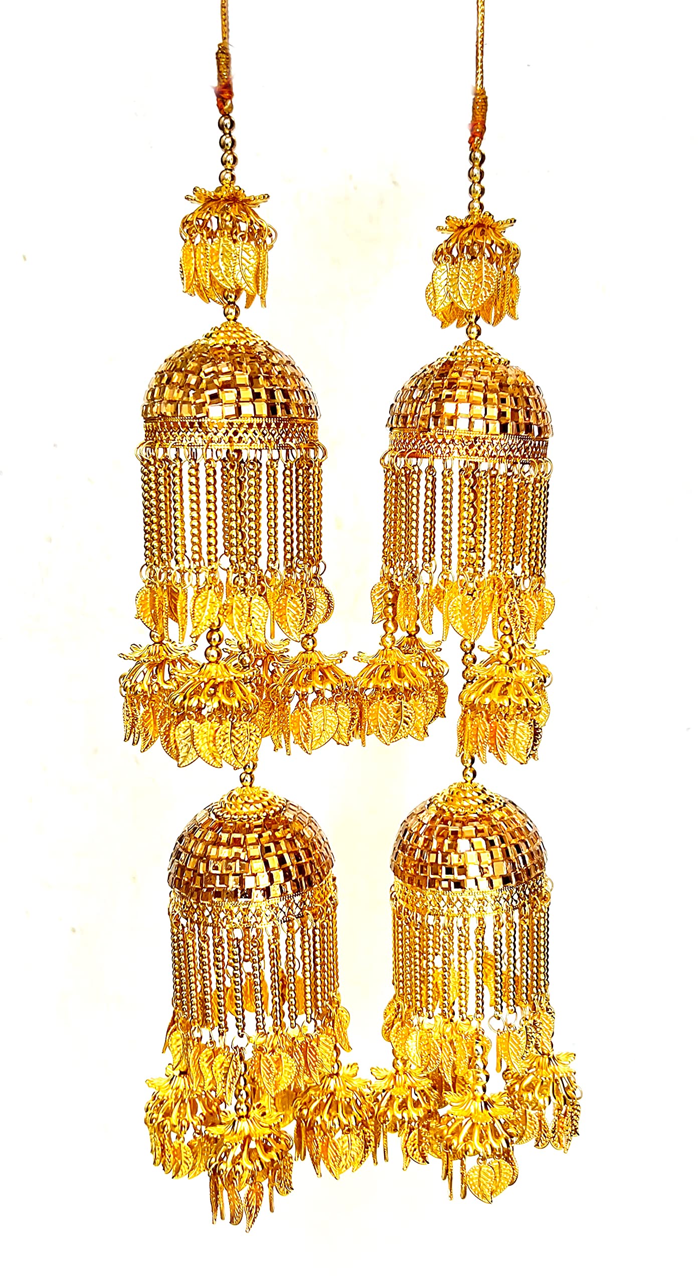 RKM COLLECTIONS FANCY GOLDEN KALIRE ATTATCHED WITH ADJUSTABLE DORRI