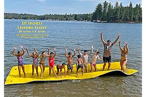 Leisure Float Foam Water Mat: Super Buoyant, Triple Layered, Mesh Reinforced