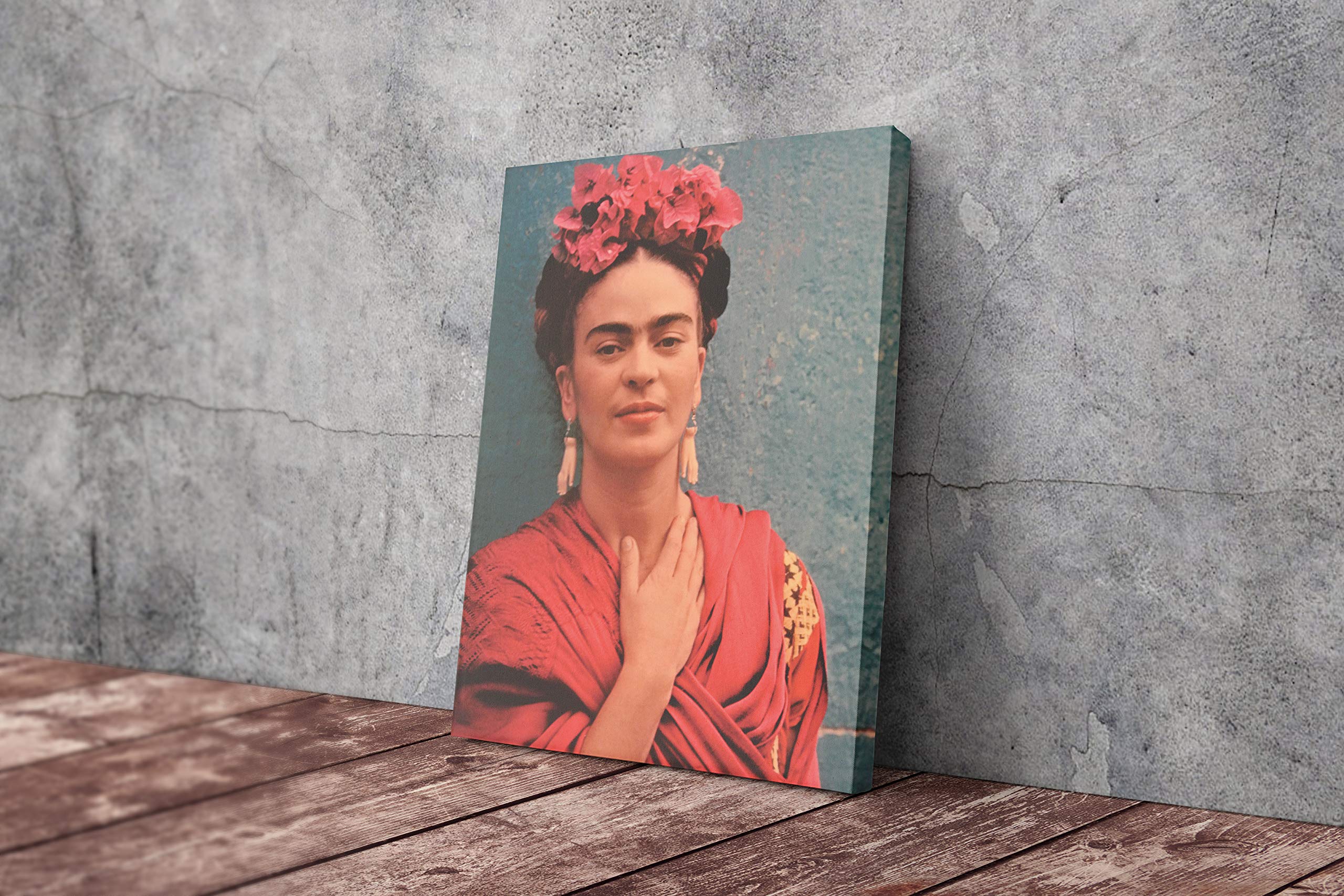 frida kahlo red dress Amazon.com: Frida Kahlo Poster Red Dress Canvas Wall Art Home Decor Framed  Art (12