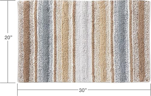 Miniatura 2 de SKL Home Alfombra de rayas de agua, natural