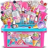 Gift Butter Slime Kit for Girls 10-12, FunKidz Ice Cream Soft Slime Making Kit Ages 8-12 Kids Slime Toys Ideal Birthday Party Present