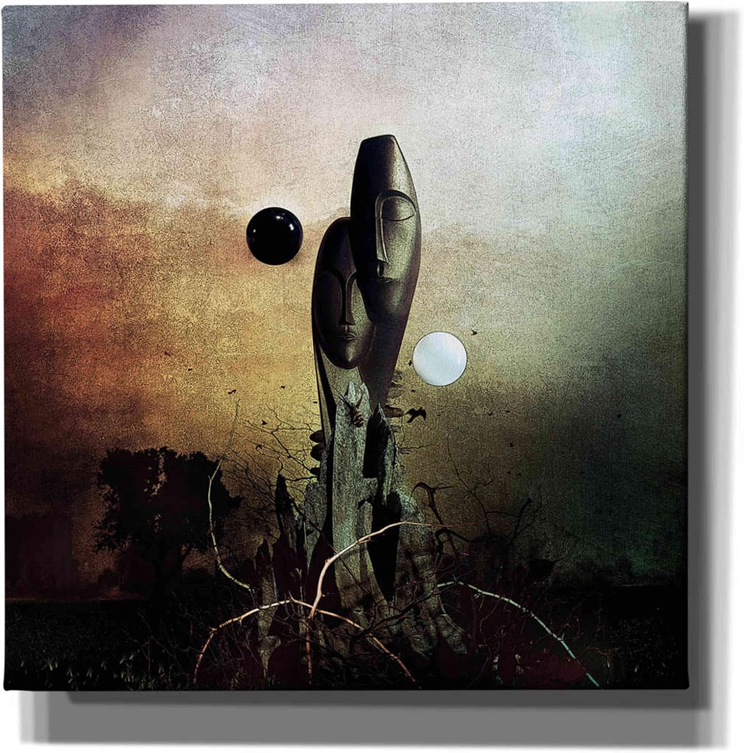 Cortesi Home 'Postlife' by Mario Sanchez Nevado, Canvas Wall Art, 18"x18"