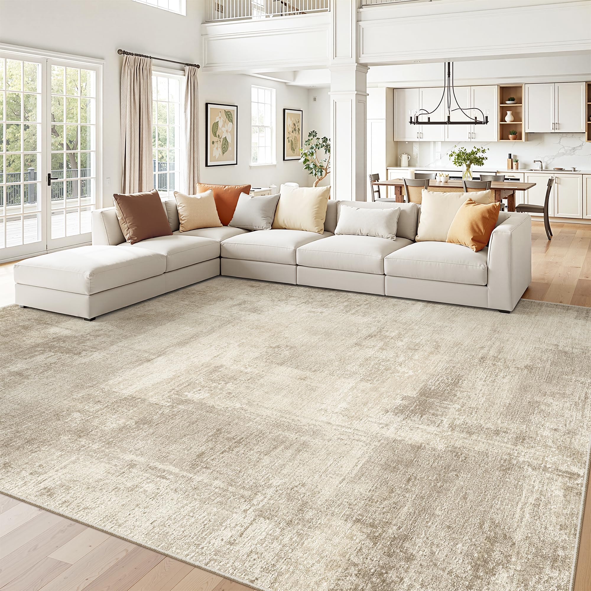 zesthome 10x12 Washable Rug
