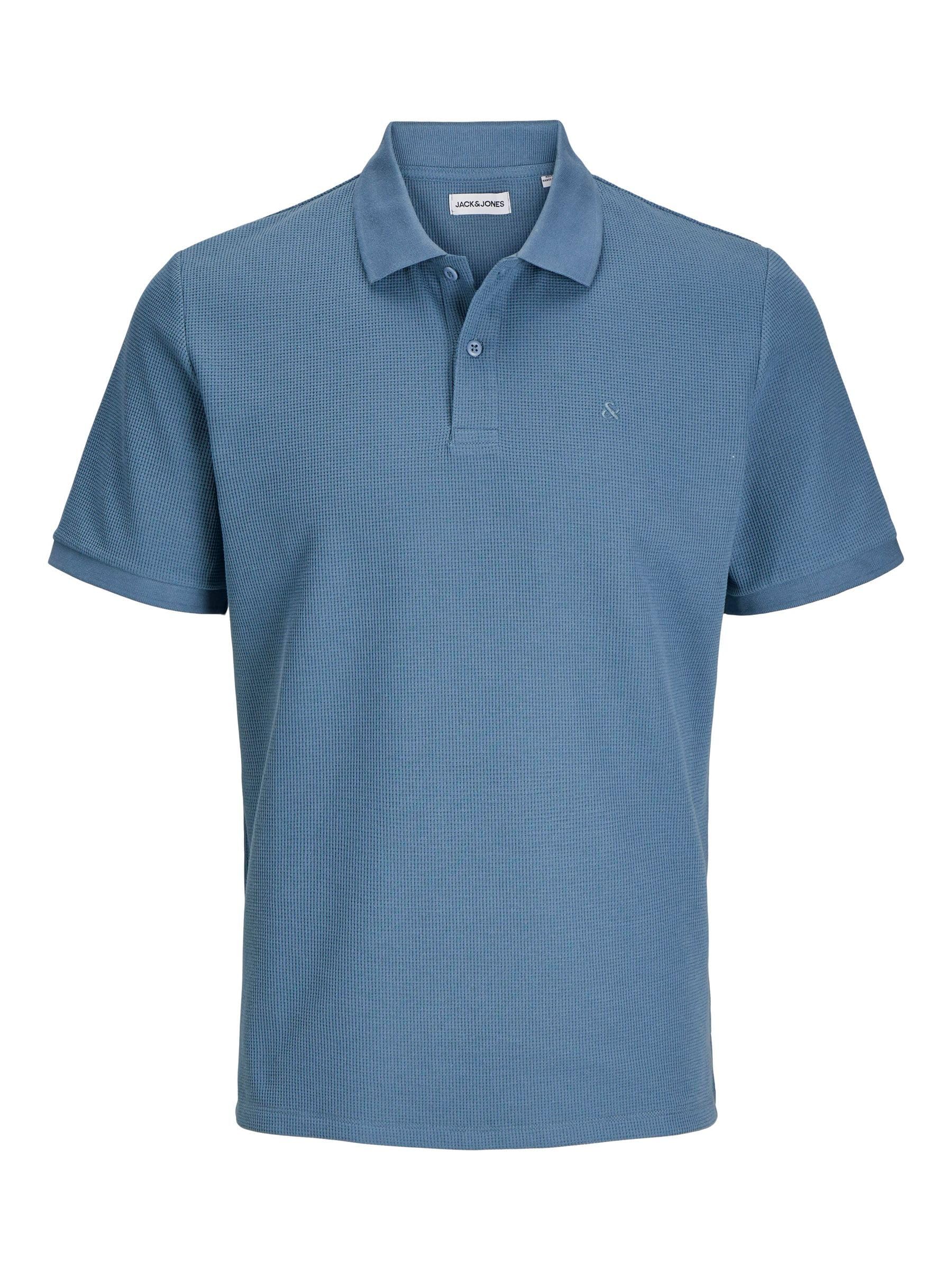 JACK & JONES Men's Jjeaustin Polo SS Noos Pls, Oceanview, 3XL