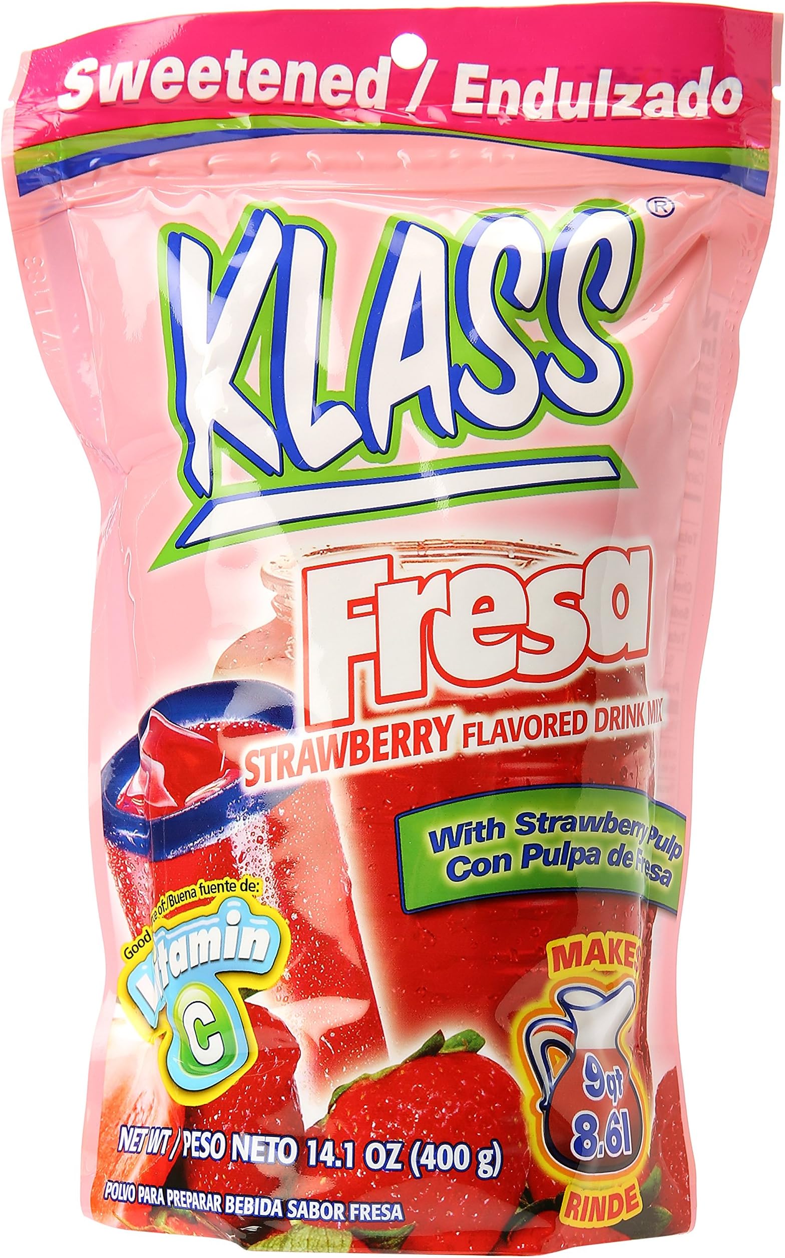 Klass Listo Strawberry Drink Mix