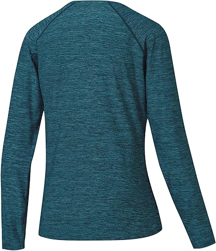 Miniatura 2 de Willit Camiseta de manga larga con protección solar UPF 50+ para mujer, camiseta de protección solar SPF UV, camiseta de protección contra