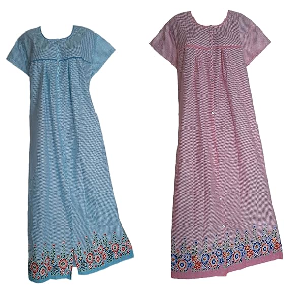 full button front nightdress