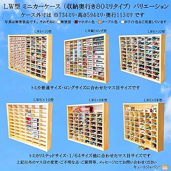 Amazon.co.jp: キュートジャパン アクリル障子付 ミニカーケース