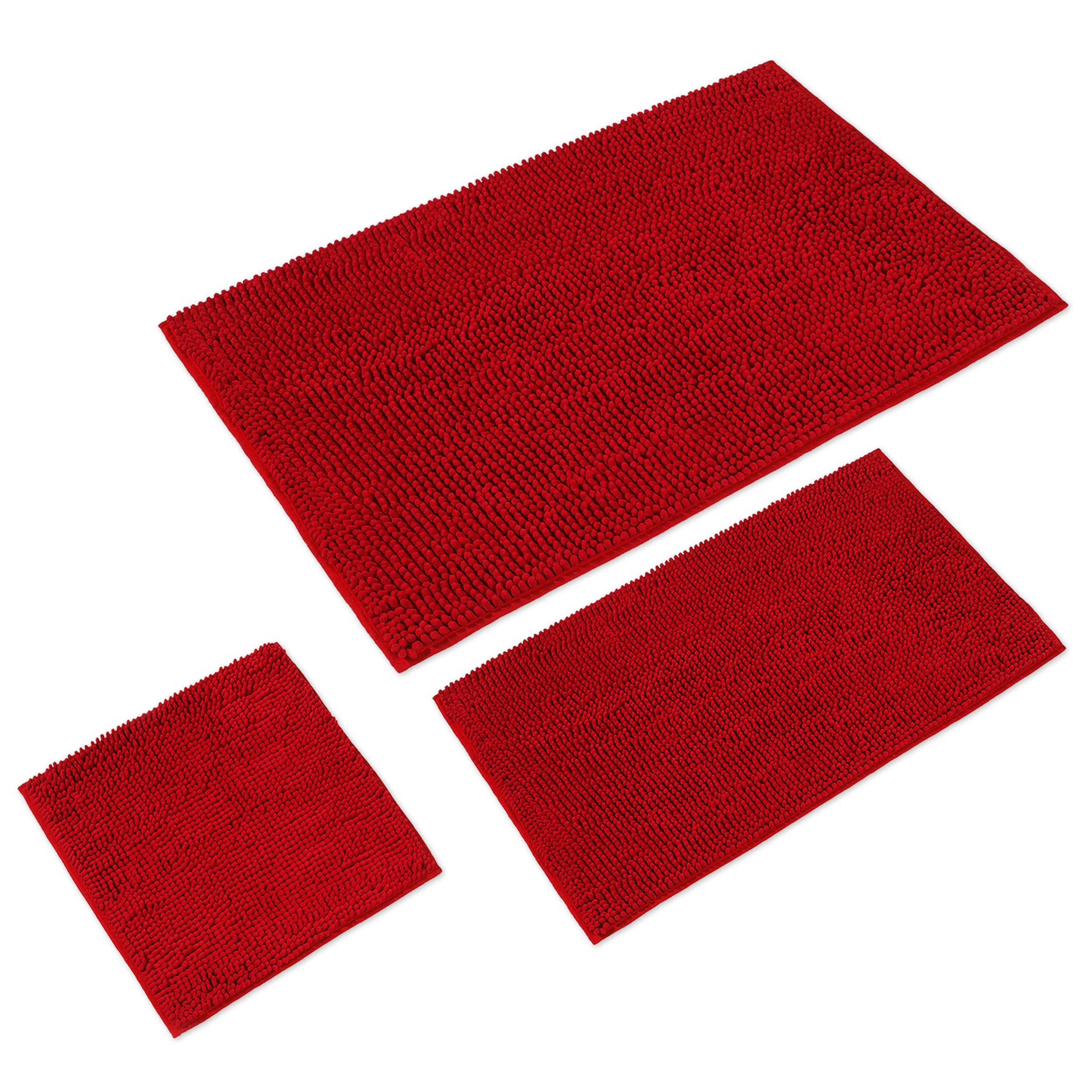 WohnDirect Alfombra Baño Petrolo 45x45cm • Alfombrilla baño Antideslizante y Lavable • Cómoda Y Súper Absorbente — view 77