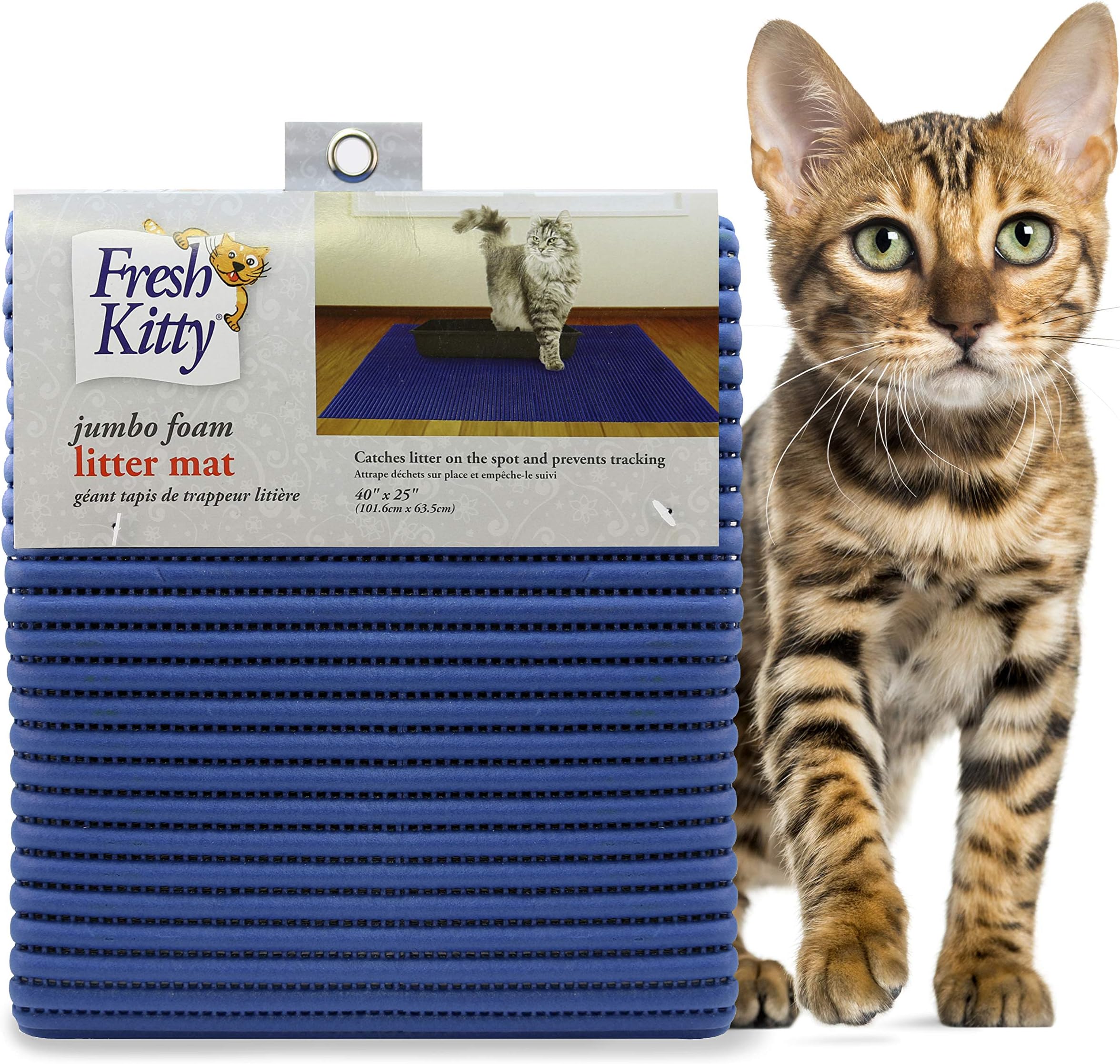 Fresh Kitty Durable XL Jumbo Foam Litter Mat