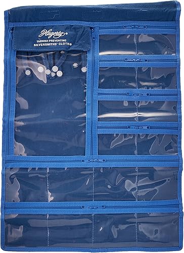 Hagerty Joyero colgante hecho con paño de plata de Hagerty's para evitar el deslustre