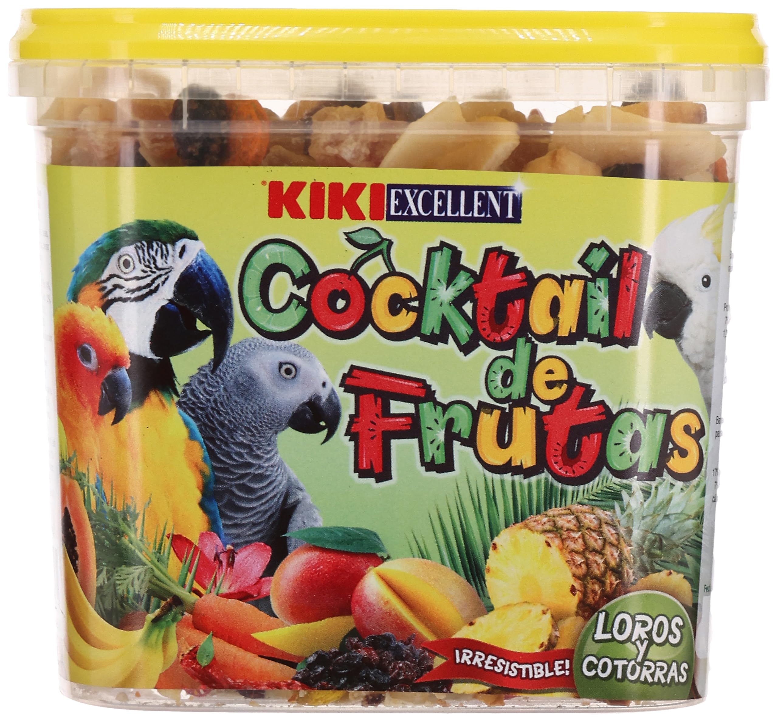 KIKI FRUIT COCKTAIL FOR PARROTS 300G CAN