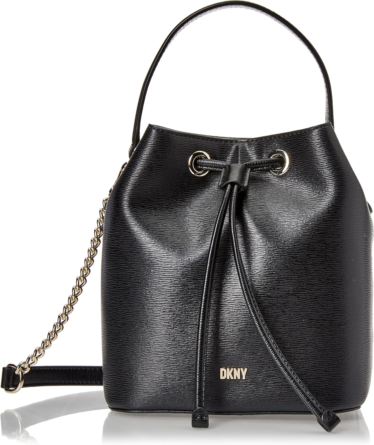 DKNY Women's Bryant Drawstring Bucket Bag