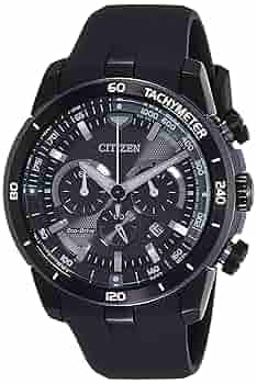 シチズン エコドライブ クロノグラフ ブラック○CA4157-09E☆新品同様品