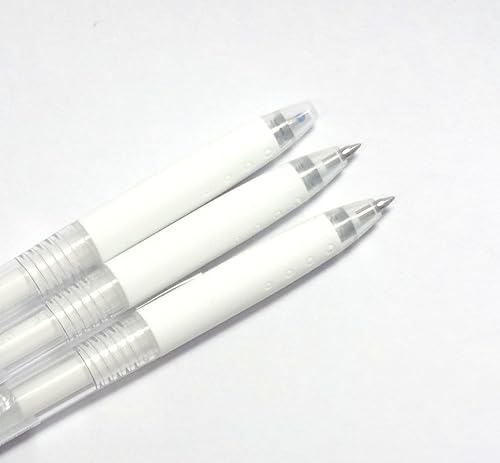 Miniatura 2 de Pilot Juice Gel Ink Pen-0.020 in-Blanco, 3 bolígrafos por paquete (importación de Japón) [Paquete original Komainu-Dou]