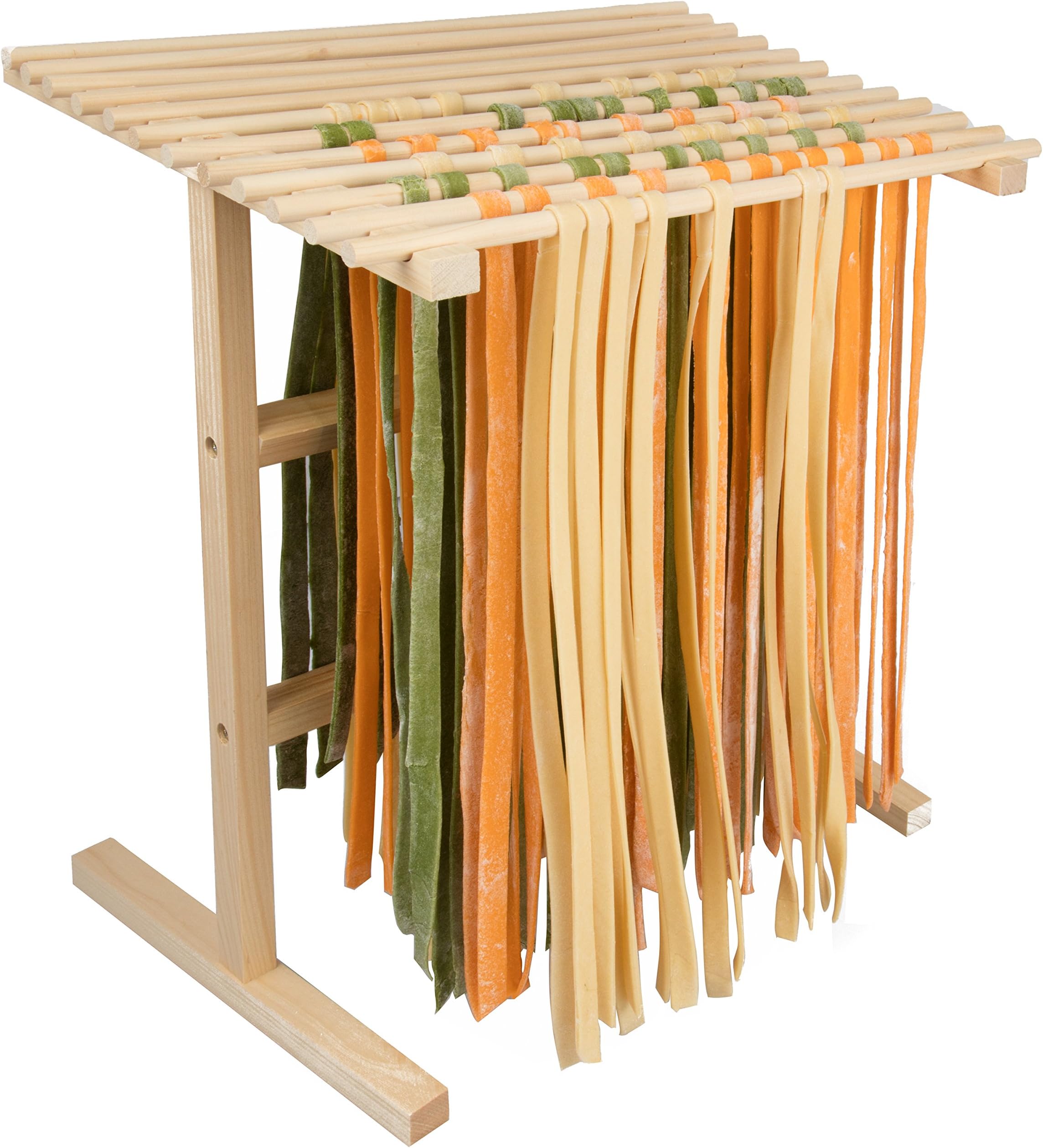 CucinaProPasta Drying Rack - 515, 13-inch, Brown
