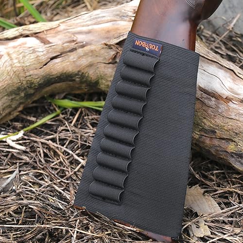 Miniatura 8 de Tourbon Funda elástica de munición para escopeta de escopeta con soporte para cartucho de rifle de culata para 30-06,45-70,.223,.308,30 1.209 in,