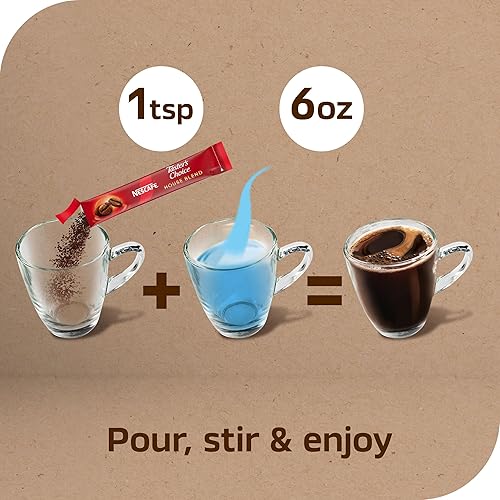 Miniatura 9 de Nescafe Tasters Choice mezcla de café instantáneo para hogar porción de bolsitas individuales 19 onzas 18 paquetes
