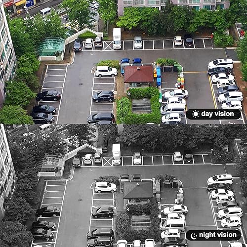 Miniatura 8 de UNILOOK Cámara PTZ PoE de 5MP Cámara IP de seguridad con zoom óptico 5X, lente motorizada de 0.106-0.531 in con audio, detección de