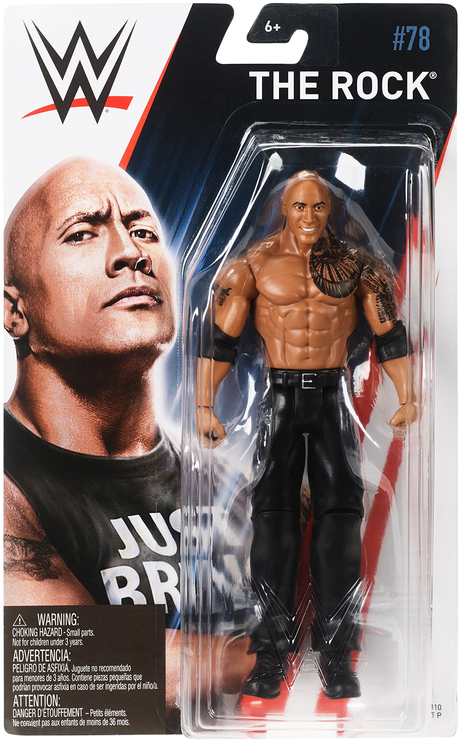 WWE The Rock Figure - Series #78 : Amazon.ca: Sports & Outdoors