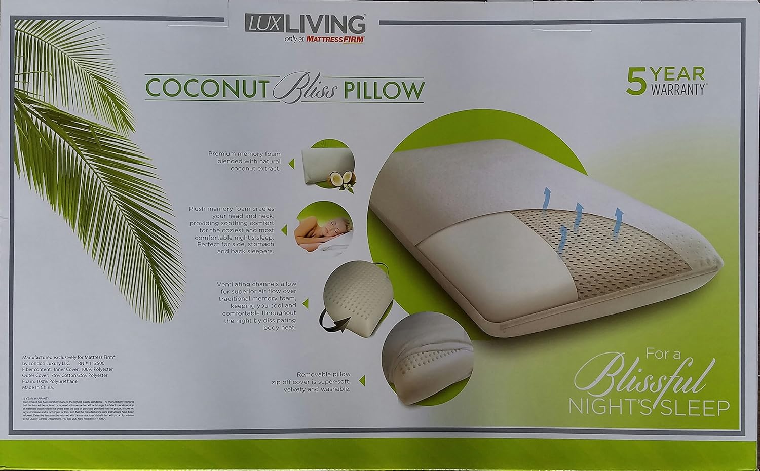 coconut pillow