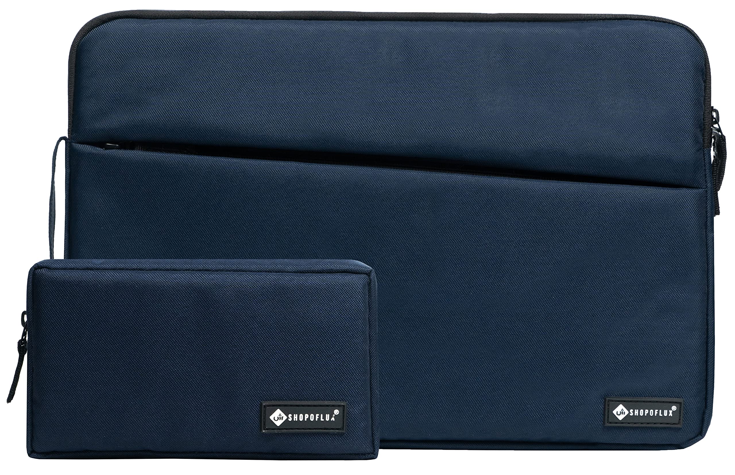 Shopoflux 15.6 Inch Laptop Sleeve Case Cover Bag with Front Pocket for Men and Women Waterproof with Accessories Pouch (Blue, 16 X 11 X 1.2 Inch) (B09PJBFXDW) Amazon Price History, Amazon Price Tracker