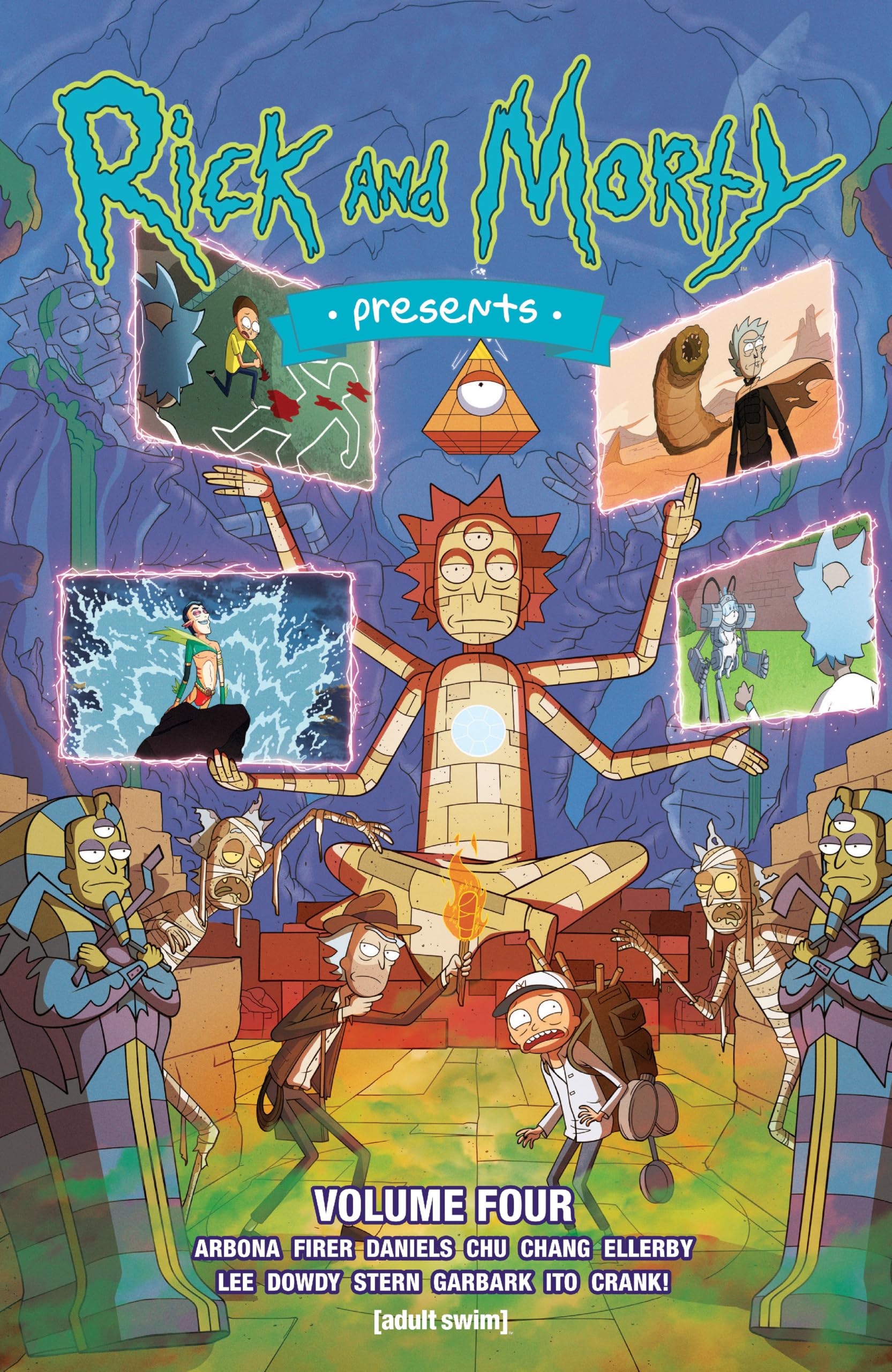 RICK AND MORTY PRESENTS VOLUME 4 GRAPHIC NOVEL (136 Pages) New Paperback