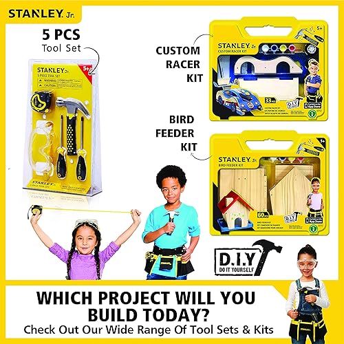 Miniatura 8 de STANLEY Jr. - Cinturón de herramientas, herramientas a partir de 5 años (T010M-Sy), mixto