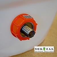 Vista 2 de Adaptador roscado NPT de 1" para fermentadores Speidel