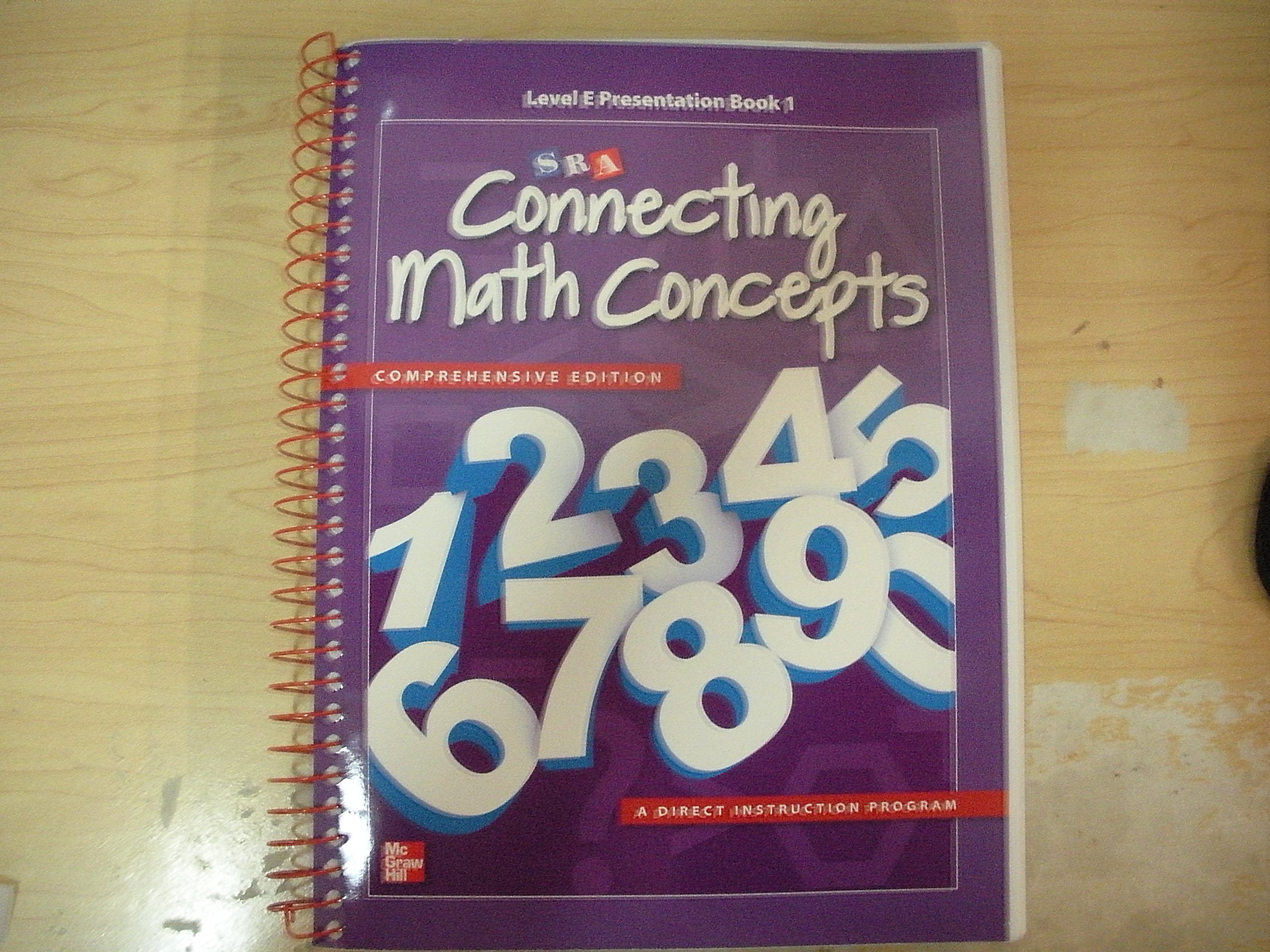 SRA Connecting Math Concepts Level E Presentation Book 1