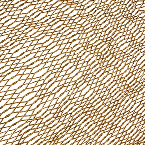 Miniatura 5 de NOVICA Hamaca de cuerda maya de nailon tejida a mano color marrón cobre metálico para 1 persona, cobre brillante (individual)