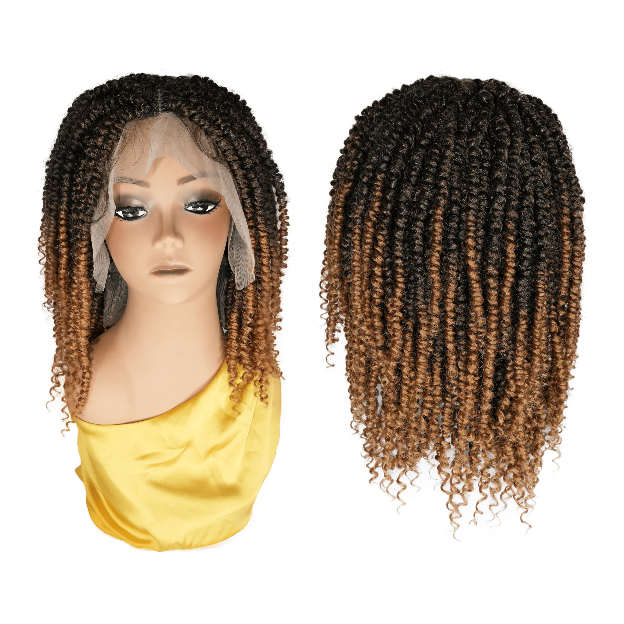 Amazon.com : RAHELMO 12” Single Full Lace Wig Passion Twist  display picture 3