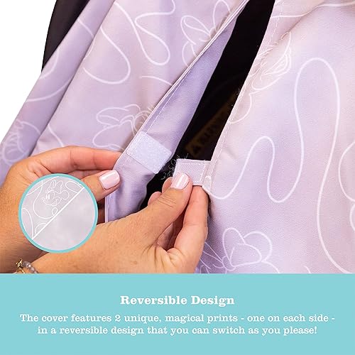 Miniatura 10 de Disney Baby by J.L. Childress - Toldo reversible para asiento de automóvil infantil, sombra y funda de privacidad para bebé, unisex, multicolor