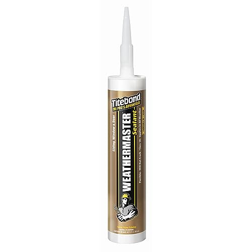 Titebond WeatherMaster Sealant, Cedar – Polymer Exterior Caulk for Windows,