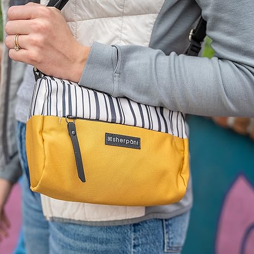 Miniatura 4 de Sherpani Skye Mini Crossbody Purse Fashion Handbag Small Shoulder Bag Nylon Crossbody Bags for Women RFID Protection multicolor/fantasía (Aspen