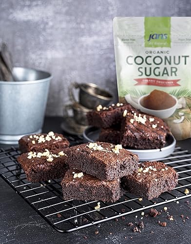 Miniatura 3 de Jans All Natural Organic Coconut Sugar 16 oz  Sin gluten  Certificado orgánico y sin OGM  Bajo índice glucémico  Paleo y vegano Friendly