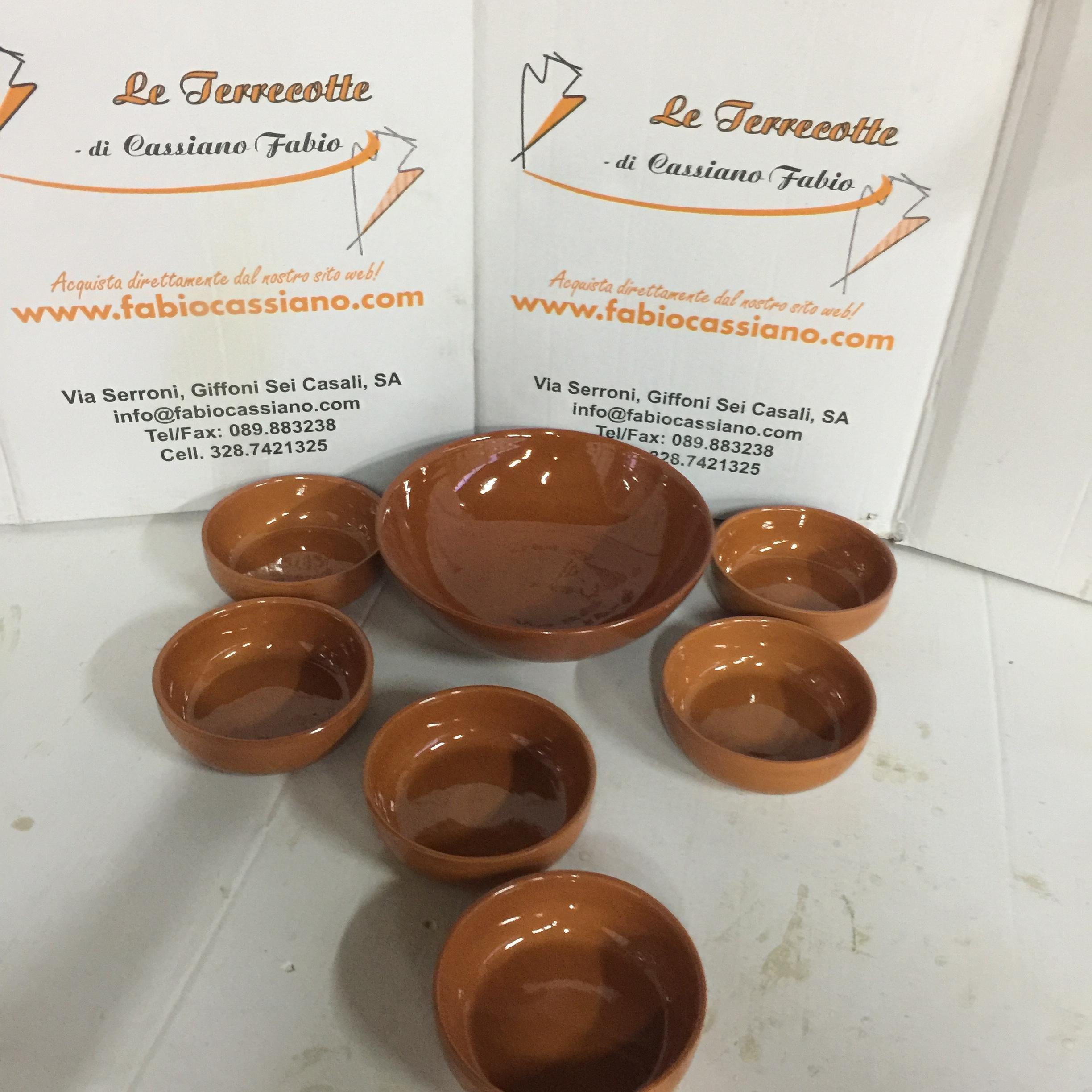 Set 7 Pezzi spaghettata in Ceramica