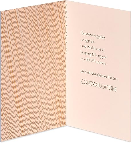 Miniatura 8 de American Greetings Tarjeta de baby shower (totalmente adorable)