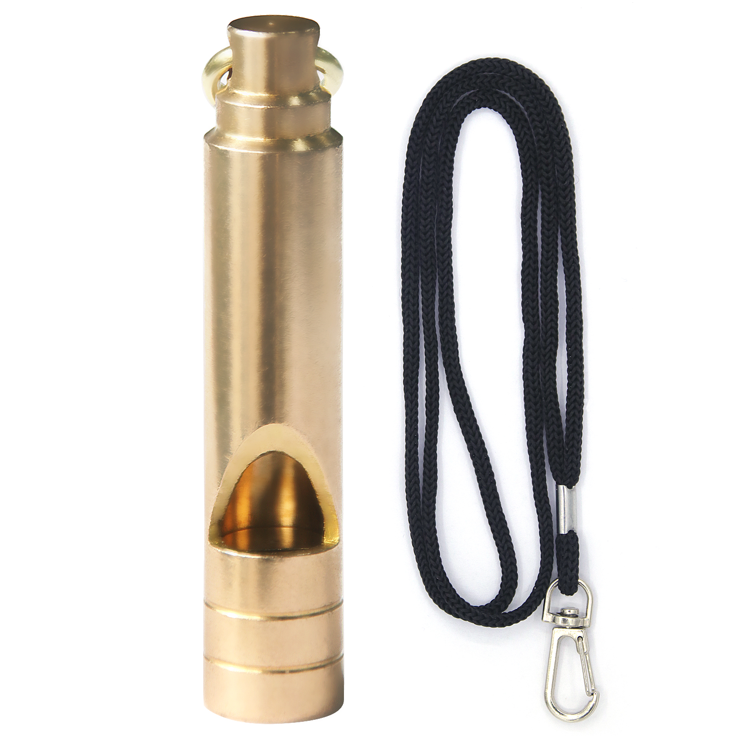 Amazon.com : HOYUTNESS Brass Survival Whistle, 125 dB Loud
