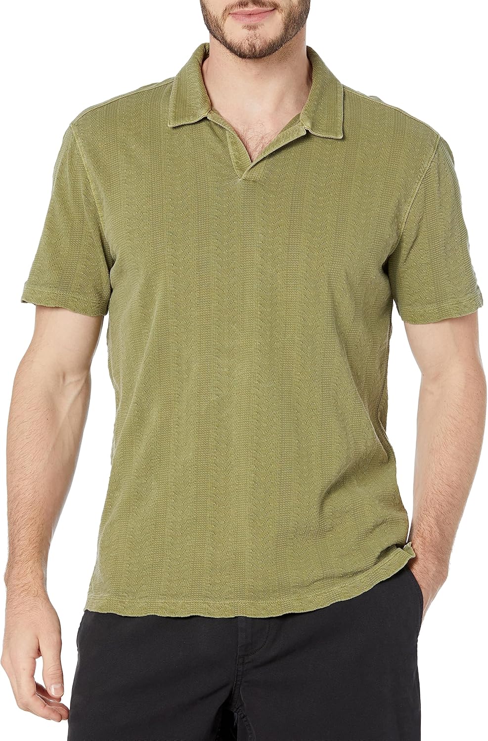 John Varvatos Mens Zion Polo