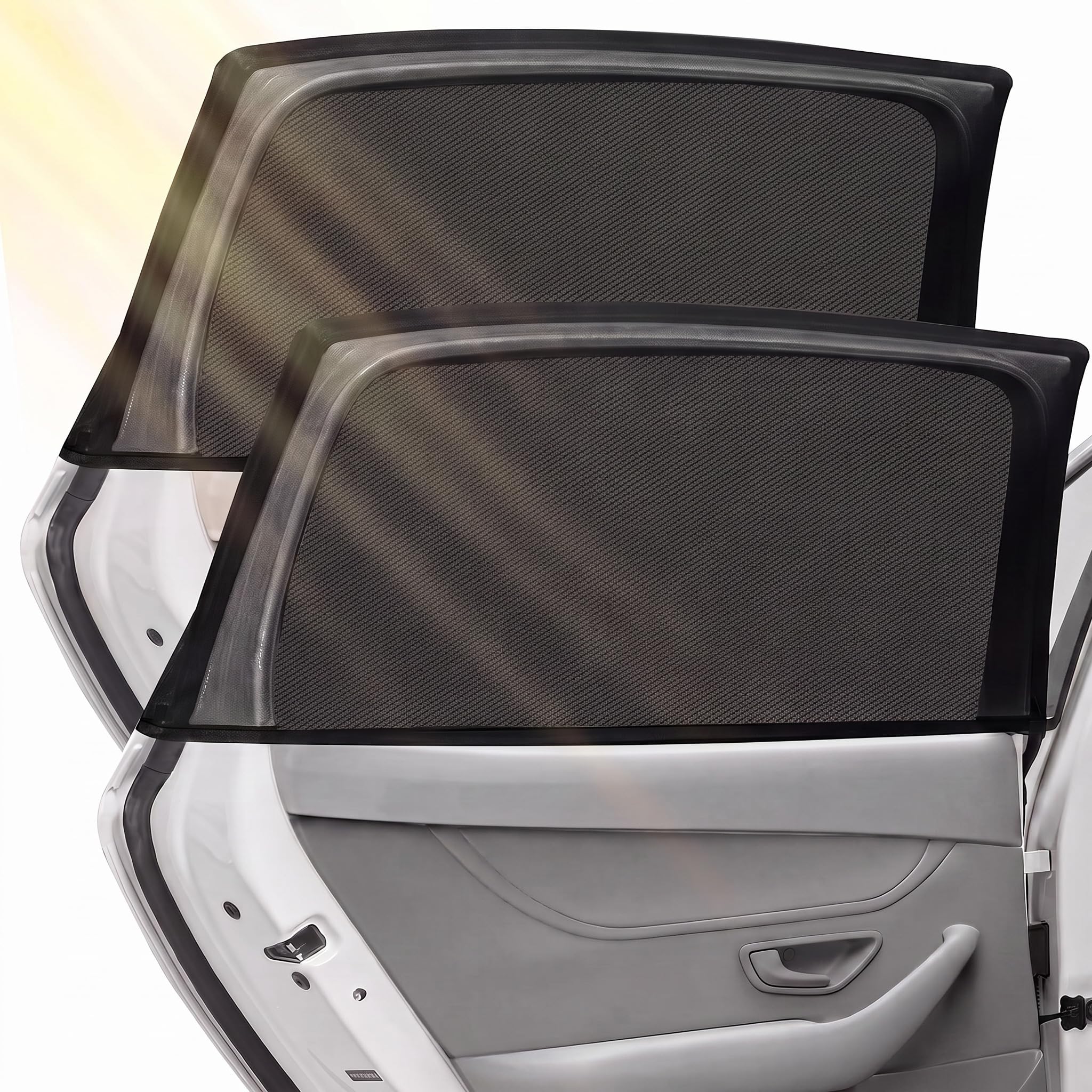 2 Pack Car Window Shades for Baby, Car Window Sun Shade