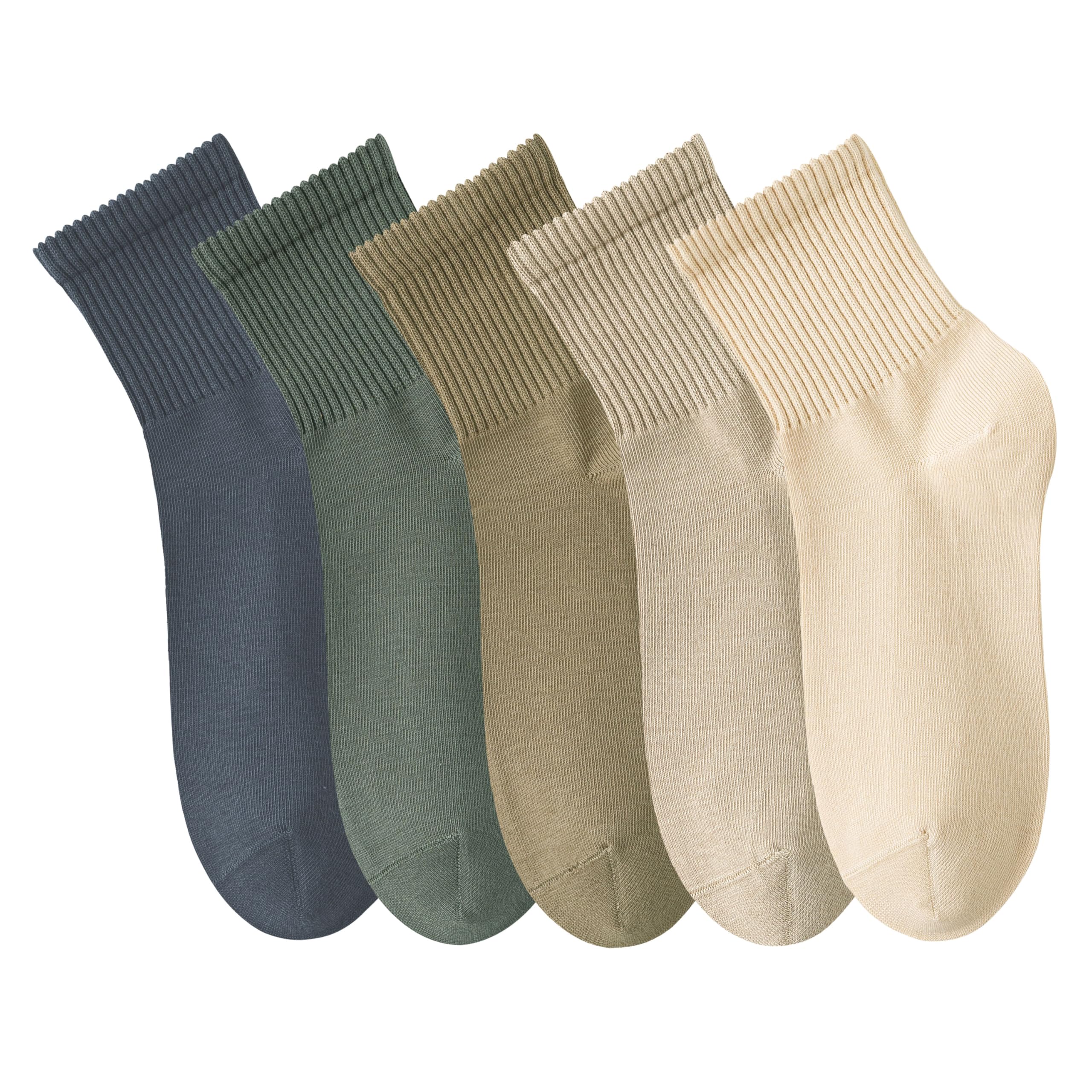 Women's Cotton Quarter Crew Socks