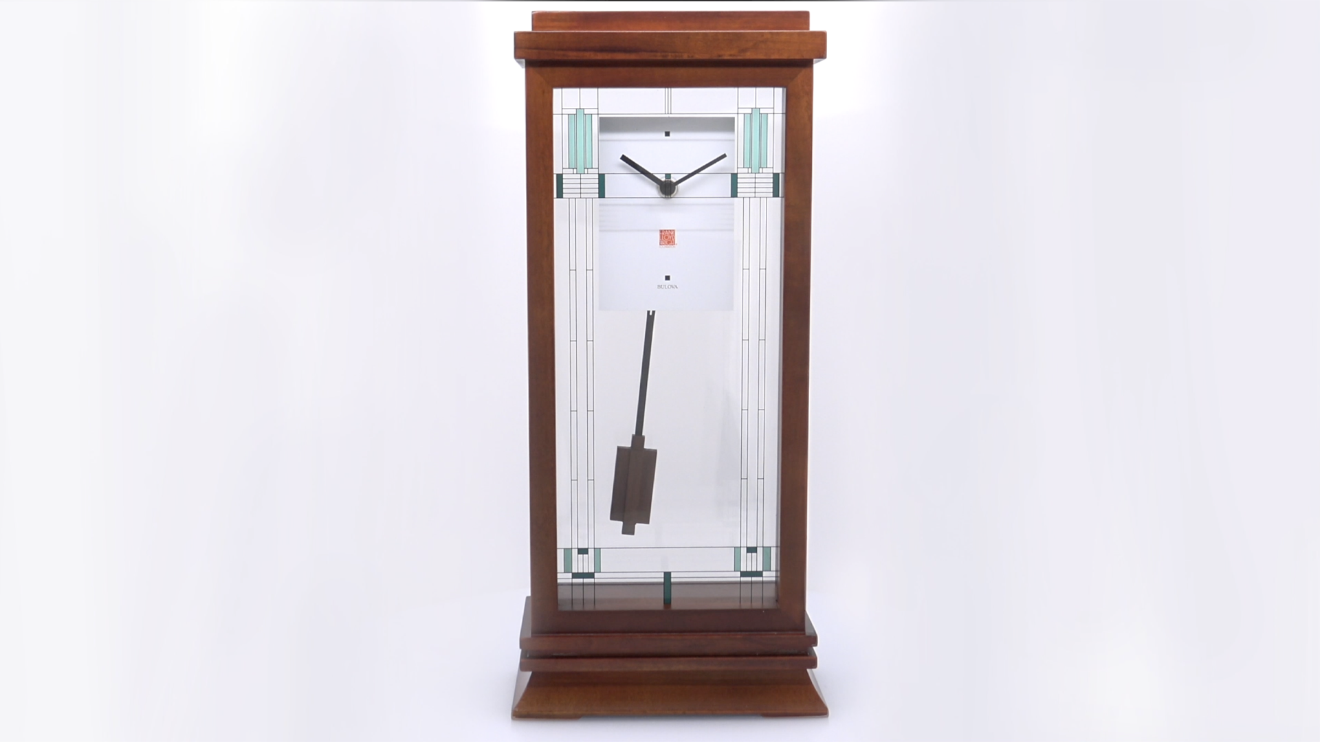 Amazon.com: Bulova B1839 Wilits Frank Lloyd Wright Mantel Clock