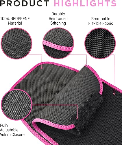 Miniatura 4 de Entrenador de cintura para mujer - Cinturón reductor de cintura para sauna, tónico de abdomen y espalda baja y soporte lumbar con efecto de traje de