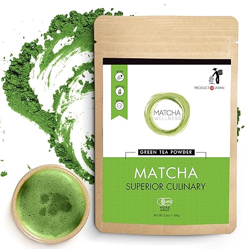 Té verde Matcha en polvo origen japonés orgánico té matcha 100 puro de alta calidad sin aditivos energía natural y potenciador de enfoque 105 onzas Té verde Matcha en polvo origen japonés orgánico té matcha 100 puro de alta calidad sin aditivos energía natural y potenciador de enfoque 105 onzas