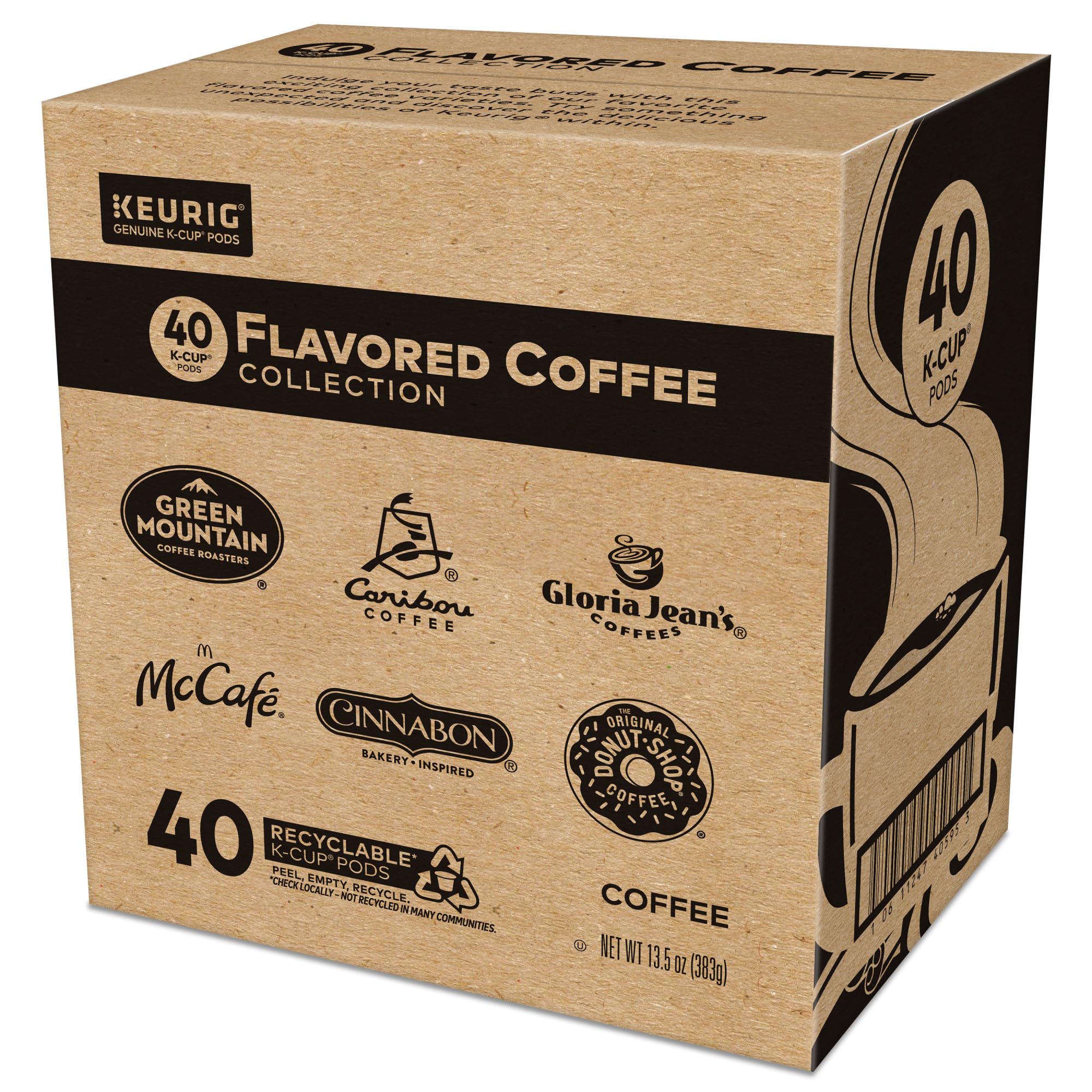 Keurig Flavored Coffee Variety Pack Keurig Single Serve K-Cup Pods 40ct — view 10