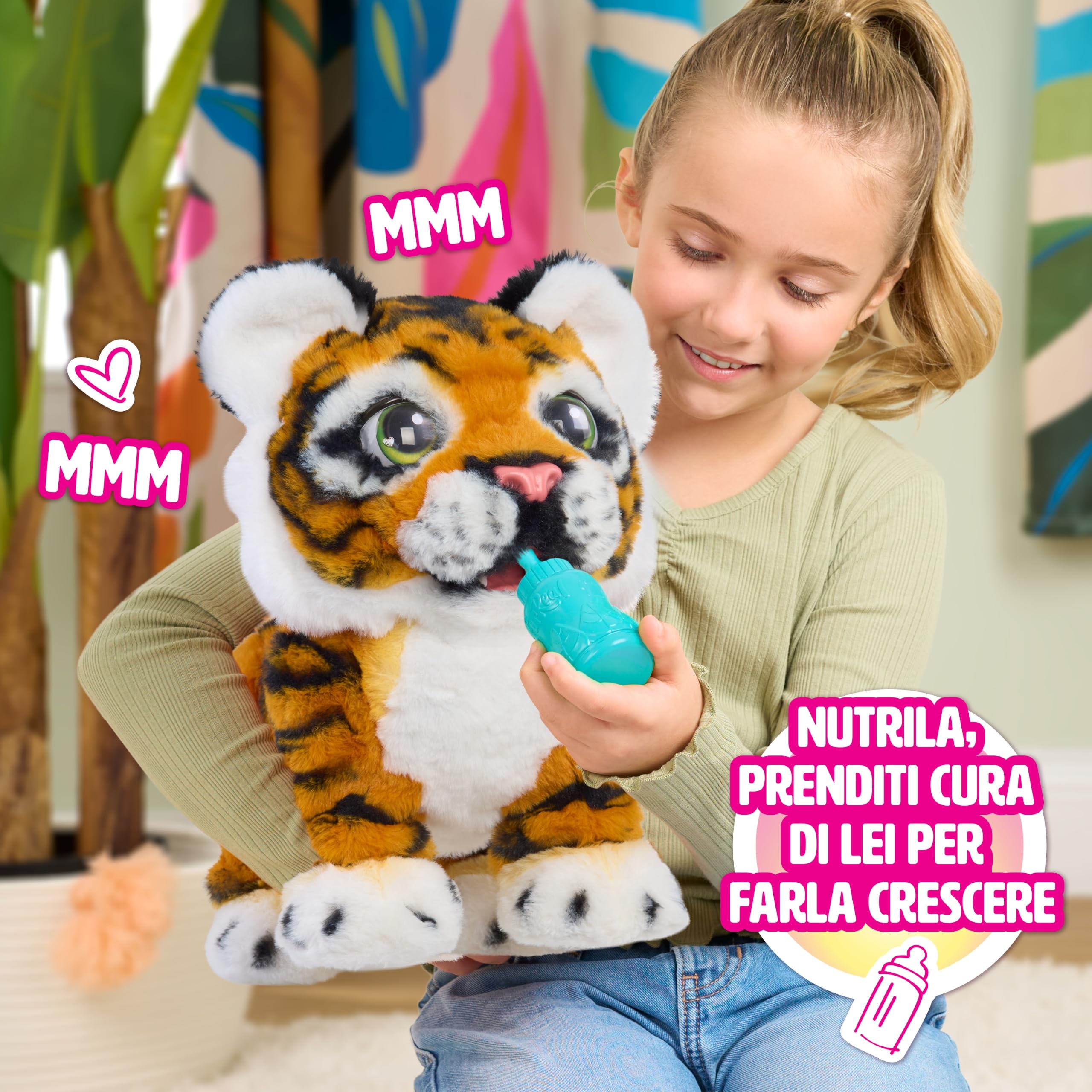 furReal Gabby the Grow & Roar Tiger peluche interattivo