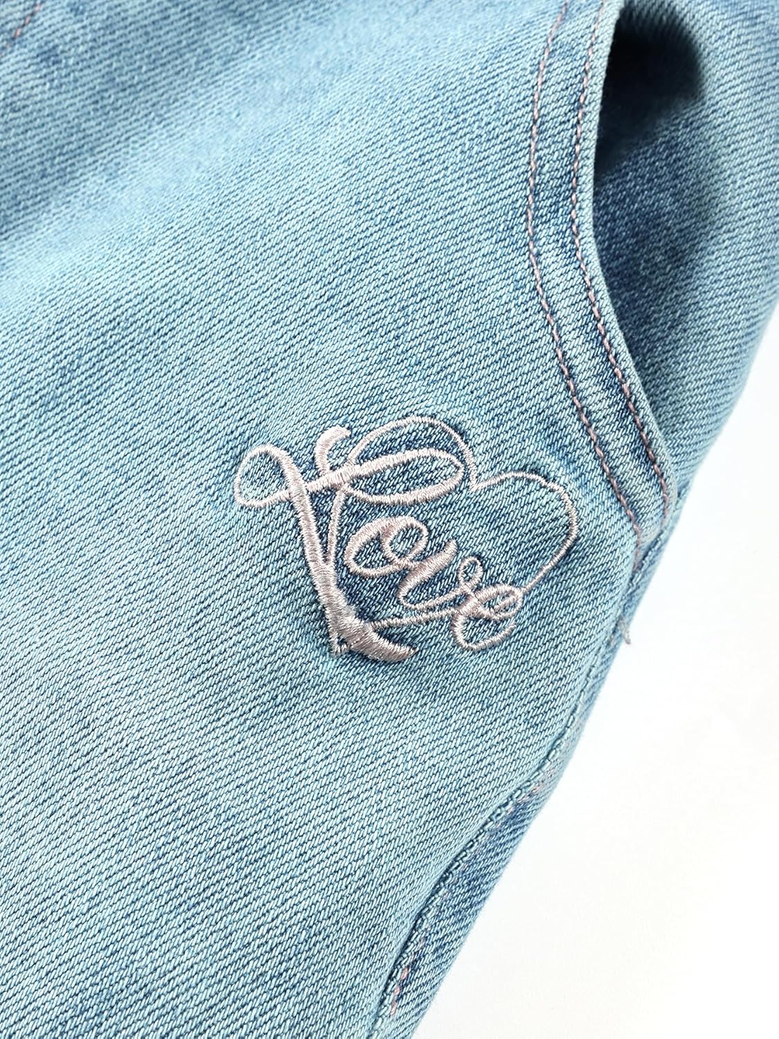 Girls Flare Jeans Denim Wide Leg Pants High Waist Casual with Pockets Kids Clothes 6-16Y - Image 5