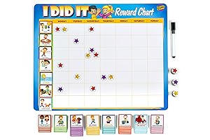Kids Behavior Reward Chart for Toddlers 2-4 Years